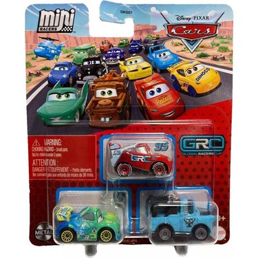 Disney Cars Disney Pixar Cars - Üçlü Mini Racers - Grc Fiyatı