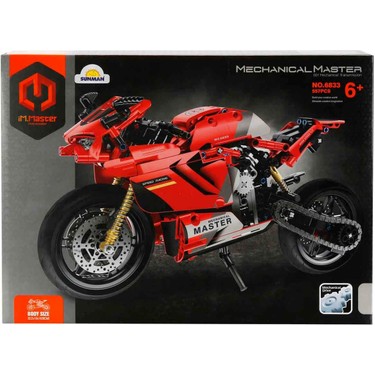 iM. Master Kırmızı Motosiklet 557 Parça Fiyatı - Taksit Seçenekleri