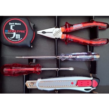 İzeltaş 5'li Pro Set 5 Parça Kraft Pense 160MM Kontrol Fiyatı