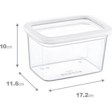 Smartware Skali Dikdörtgen Saklama Kabı 1210 ml Fiyatı