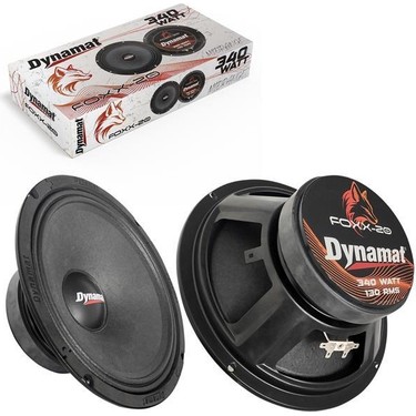 Dynamat Foxx-20 Oto Midrange 20Cm 340 Watt 2 Adet Fiyatı