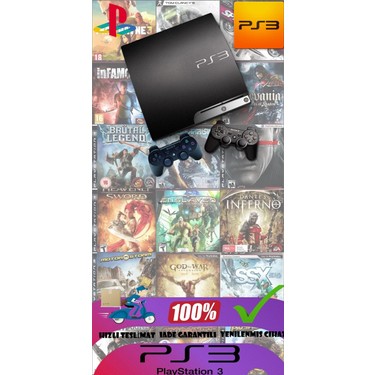 Sony Playstation 3 Slim 2 Oyun Kolu 30 Oyun (Tehşir Ürün) Fiyatı