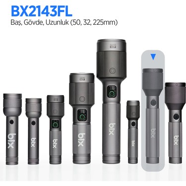 Bix Flashlight BX2143FL 24W Led, Max. 1100 Lümen Parlaklık Fiyatı