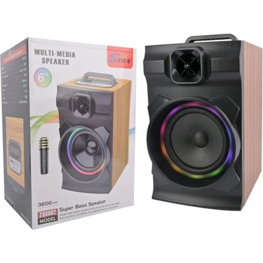 Newdaki Ahşap Kasa Multımedıa Speaker 28x23x40 Kumandalı Fiyatı