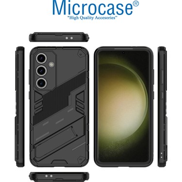 Microcase Samsung Galaxy S24 Fe Matrix Serisi Armor Standlı Fiyatı