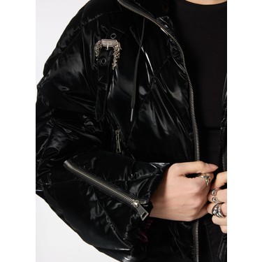 Versace Jeans Couture Siyah Kadın Mont 77HAUD14 Fiyatı