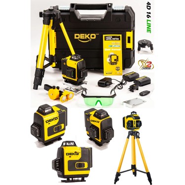 Deko Turkey Yüksek Hassasiyetli Kumandalı 360° Yeşil Lazer Fiyatı