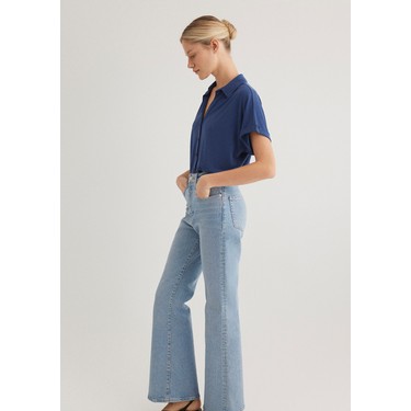 Mavi Lux Touch TENCEL TM Mavi Modal Gömlek 168081-70491 Fiyatı