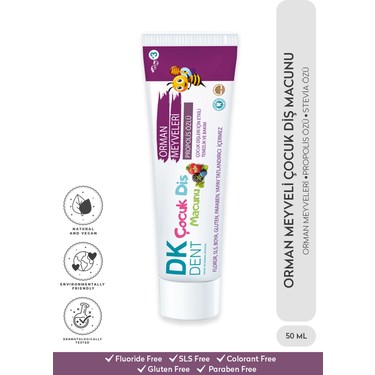 DK DENT Orman Meyvelı ÇOCUK Diş Macunu 50 Ml