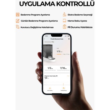 Petkit Fresh Element Solo Akıllı Besleme Ünitesi - Beyaz Fiyatı