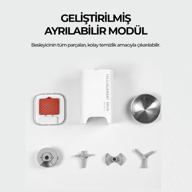 Petkit Fresh Element Solo Akıllı Besleme Ünitesi - Beyaz Fiyatı