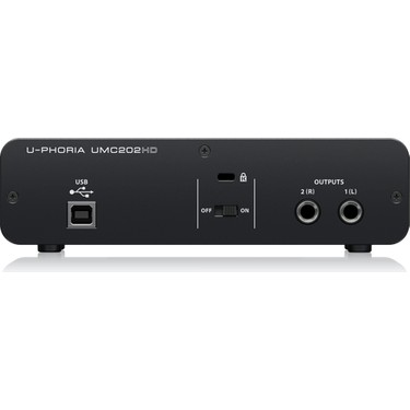 Behringer U-PHORIA UMC202HD 本体　マイク BEHRINGER UMC202HD - 2x2, 24-Bit/192kHz USB Ses Kartı Fiyatı