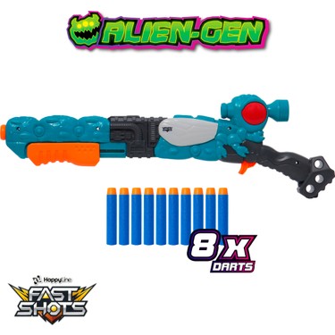 Allien- Gen Sonic Flytrap 10 Atış Dart Fırlatıcı Set Fiyatı