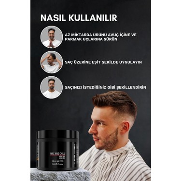 Homenter By Mia Wax And Chill Aqua Saç Şekillendirici Wax I Fiyatı