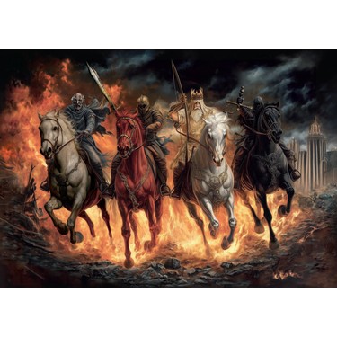 Art Puzzle Mahşerin Dört Atlısı 1000 Parça Puzzle Fiyatı