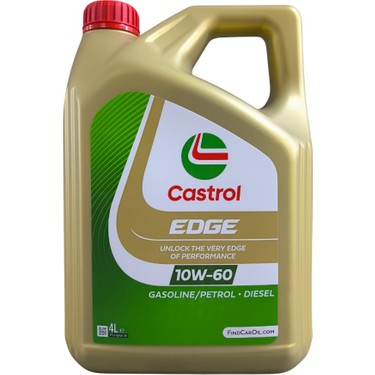 Castrol EDGE 10W-60 エンジンオイル 本日限定価格です Castrol Edge 10W60 4 Lt Motor Yağı (Üretim Yılı : 2024) Fiyatı