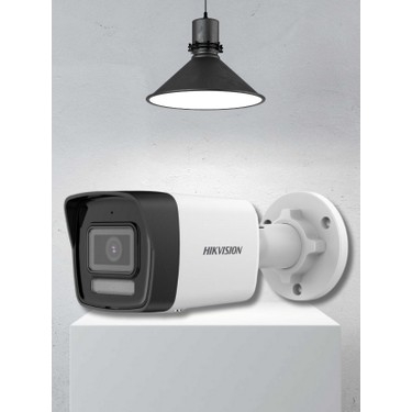 Hikvision DS-2CD1043G2-LIU Telecamera IP Da Esterno Con Audio E Illuminatore, 2.8mm
