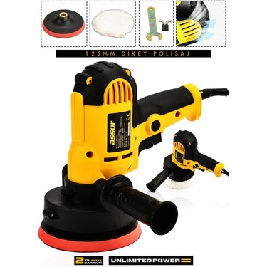 Assur 450W Elektrikli 125MM Dikey Polisaj Zımpara Makinesi Fiyatı