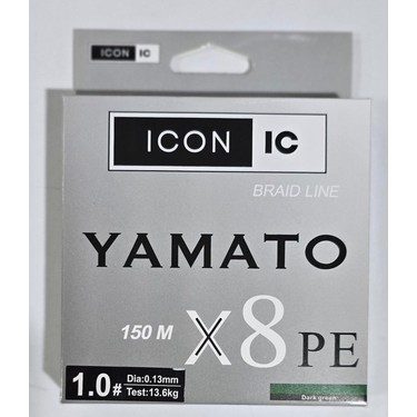 Iconic ICON-IC Yamato 150m X8 Dark Green İp Misina Fiyatı