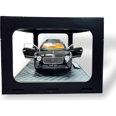 BENTLEY フィギュア付きピンバッチ付き Can Ali Toys 1:24 Metal Model Koleksiyon Araba Bentley Siyah Fiyatı