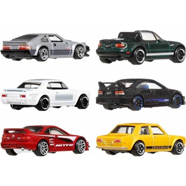 1:64 Hot Wheels Japon Temalı 6'lı Araba Seti JBY77 Fiyatı