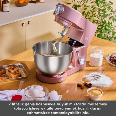 Karaca Multichef Ultra 2000W 7 Litre Stand Mikser Rosegold Fiyatı