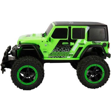 Taiyö 1:16 USB Şarjlı Uzaktan Kumandalı Jeep - Yeşil Jeep Fiyatı