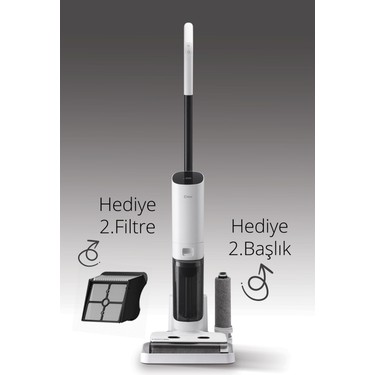 KSC-4270 Şarjlı Sesli Komutlu Islak-Kuru Süpürge ve Zemin Fiyatı