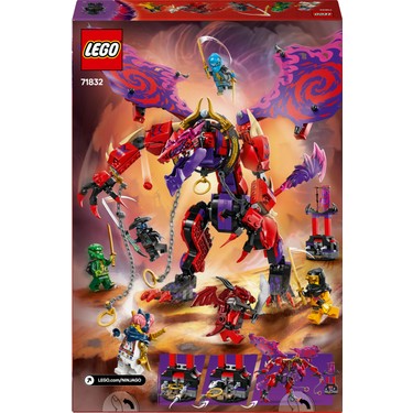 LEGO® NINJAGO® Thunderfang Kaos Ejderhası 71832 - 8 Yaş & Fiyatı