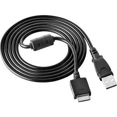 USB Cable For Sony NW-S706F, NW-A726B, NW-A728B, NW-A729B, NWZ-E052K, NWZ-E062K, NWZ-E063K, NWZ-E083K, NWZ-S518F Walkman – Sync & Charge Cable