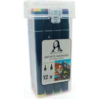 Südor Mona Lisa Touchblack Marker 12 Renk Keçeli Boya Fiyatı