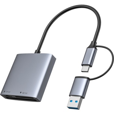 Juo USB 3.2 ve Type-C 3'ü 1 Arada Sd / Cf / Tf Micro Sd Fiyatı