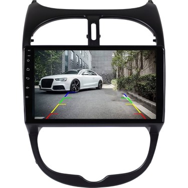 Myway Peugeot 206 Araç Multimedya Ekran 4gb 64GB S Black Fiyatı