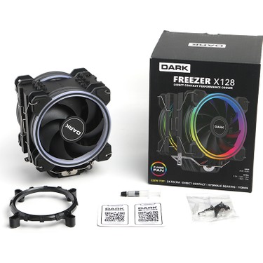 Dark Freezer X128 2x12cm FRGB LED Intel & AMD Uyumlu PWM Fiyatı