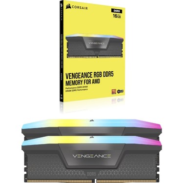 Corsair Corsaır Vengeance Rgb Ddr5 32GB (2X16GB) 6400MHZ Fiyatı