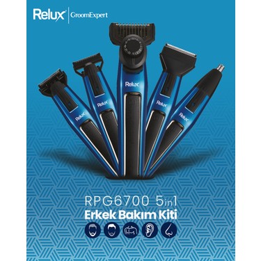 Relux RPG6700 5 In 1 Erkek Bakım Kiti Fiyatı - Taksit Seçenekleri