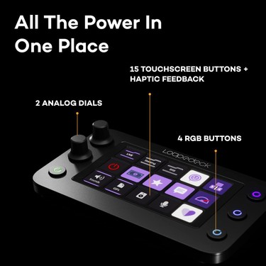 Loupedeck Live S Edit Konsolu Fiyatı, 5.0 Puanı İle