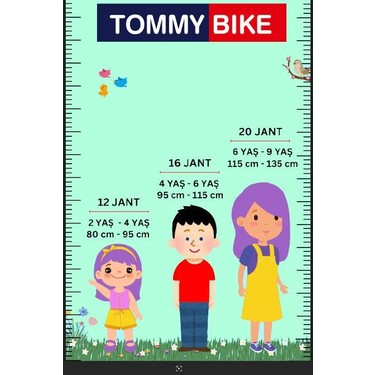 Tommybike Latte Hasır Sepetli, Deri Elcikli 16 Jant Çocuk Fiyatı