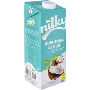 Nilky Hindistan Cevizi Sütü Glütensiz Bitkisel Bazlı Fiyatı