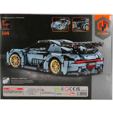 iM. Master Mavi 1:14 Süper Araba Yaratıcı Yapım Seti 1221 Fiyatı