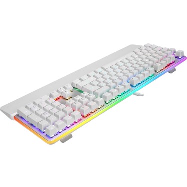 Rampage KB-R96 ULTIMATE Beyaz Optical Switch Full RGB ve Fiyatı