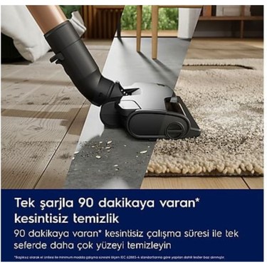 Electrolux Şarjlı Islak Kuru Dikey Süpürge Mavi Fiyatı