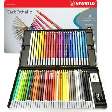 STABILO CarbOthello 60色セット Stabilo Carbothello 60 Renk Soft Pastel Kalem Seti Fiyatı