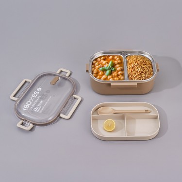 Aryıldız Bento Lunch Box Yemek Taşıma Kabı Haki 920 ml Fiyatı