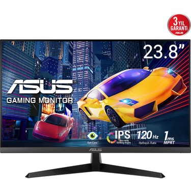 ASUS ディスプレイ本体 23.8インチ　120hz ASUS VY249HGR 23.8 IPS 1920x1080 1ms 120Hz 250cd HDMI, Fiyatı