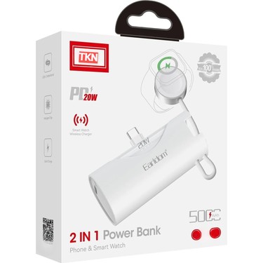(サニー様取り置き中)iPad mini 本体 + スマートカバー + 充電器 TEKNETSTORE Type-C 20W Hızlı Şarj Soketli Mini Powerbank Fiyatı