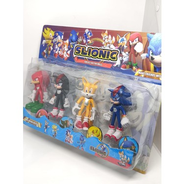 Admay 4'lü Sonic The Hedgehod Sonic Figür Karekter Fiyatı