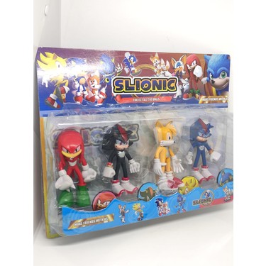 Admay 4'lü Sonic The Hedgehod Sonic Figür Karekter Fiyatı
