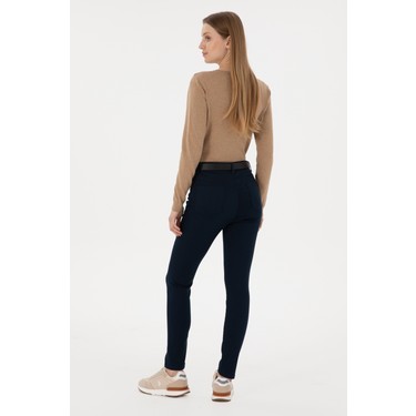 U.S. Polo Assn. Kadın Lacivert Toothpick Fit Kanvas Pantolon Fiyatı U.S. Polo Assn. Kadın Lacivert Toothpick Fit Kanvas Pantolon Fiyatı