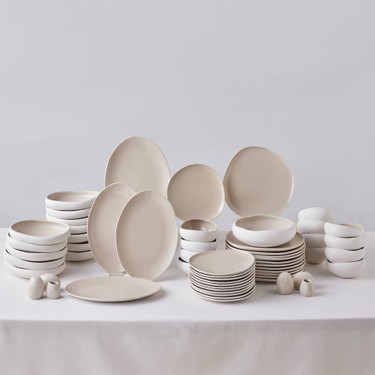Karaca Red Carpet Collection 59 Parça Beyaz Stoneware 12 Fiyatı